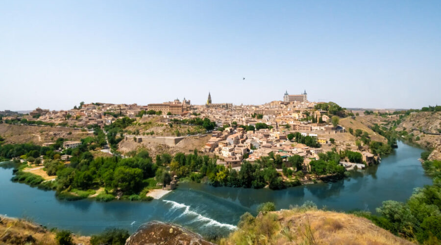 Toledo Spain lookout view