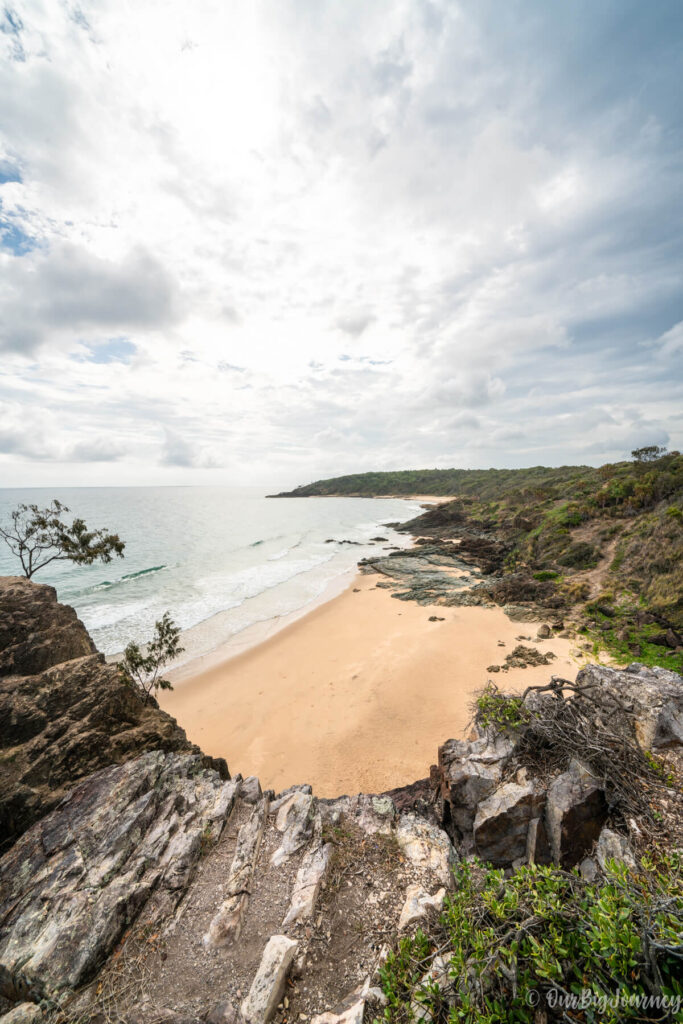 secret beach 1770 agnes water lookout