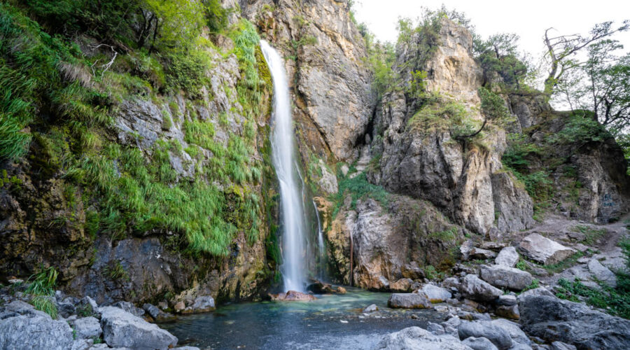 Theth Waterfall Albania