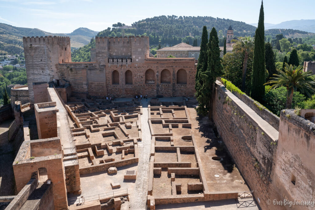 Alcazaba in the Alhambra