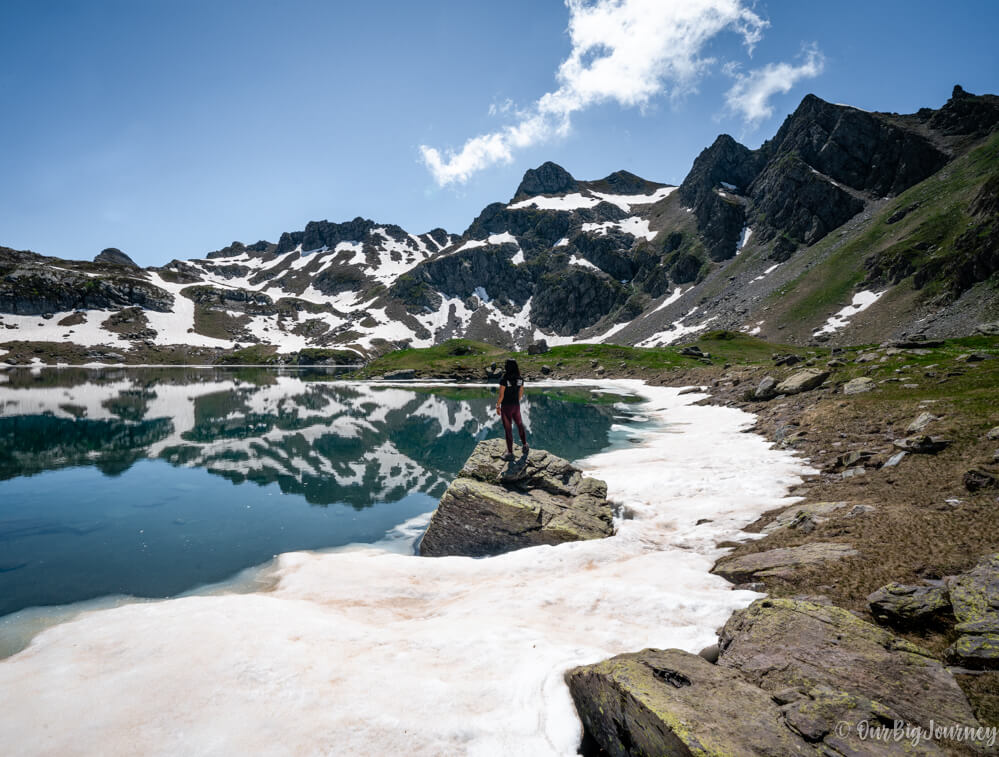 Lac Bersau in Lacs d'Ayous