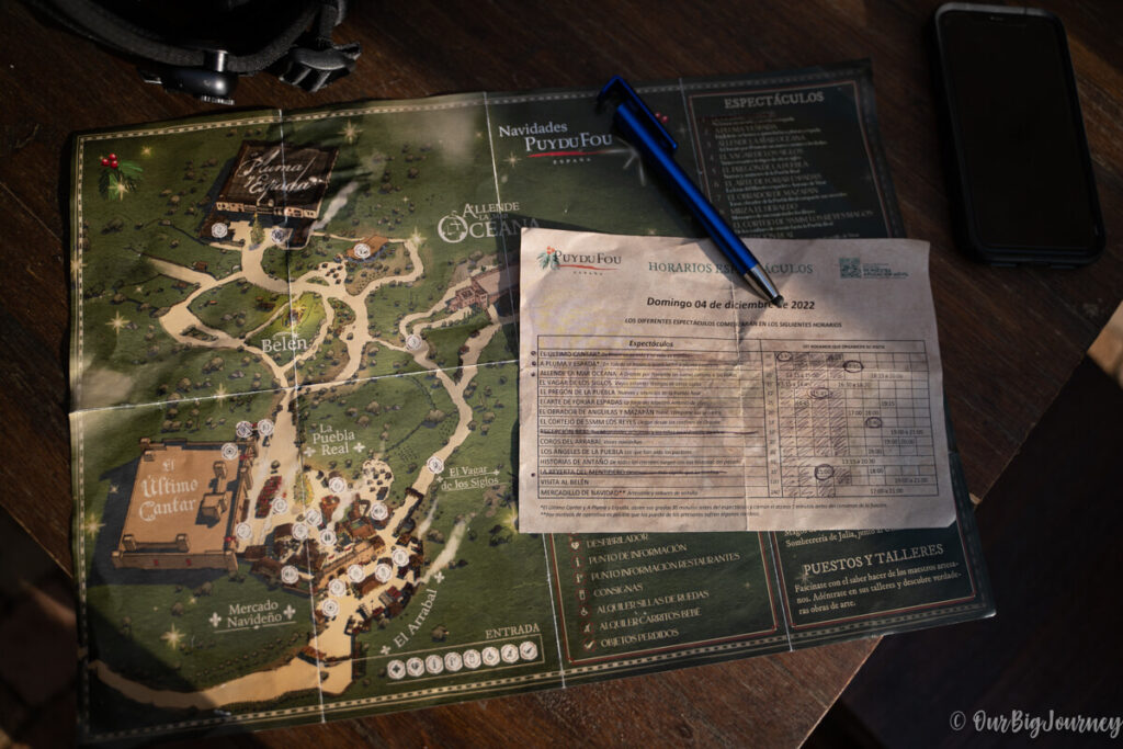 Puy du Fou map