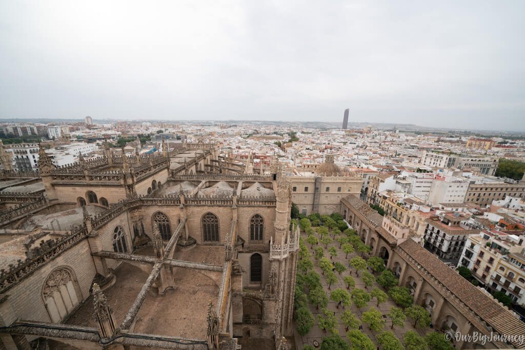 Top of La Giralda in Seville